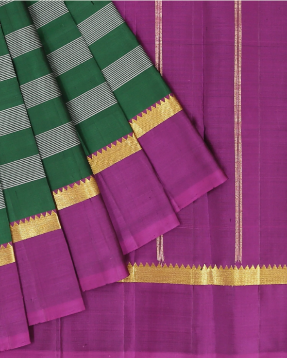 Arni silk saree Green